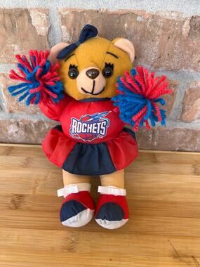 Houston Rockets CheerLeader Plush Doll Play By Play Best NBA Hakeem